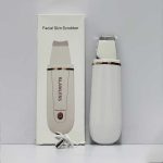 دستگاه درما اف التراسونیک بلاولس سفید با تیغه استیل ضدزنگ به همراه کابل شارژ USB