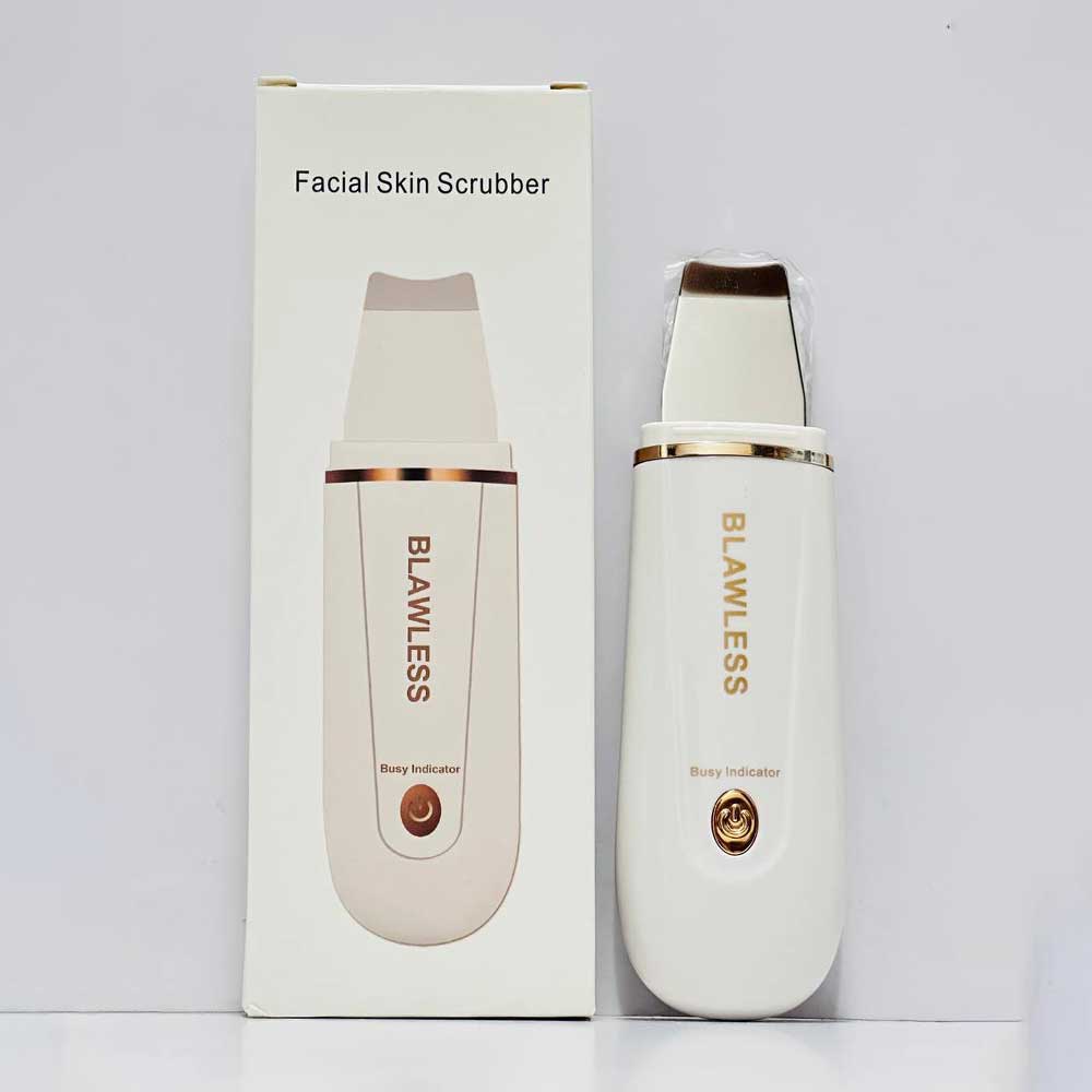 اتوی پوست و درما اف التراسونیک Blawless مدل Facial Skin Scrubber با جعبه و تیغه استیل