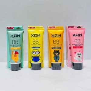 نمای کلی و رنگ‌بندی ۴ گانه بی بی کرم فانتزی طرح میشا برند XQM
