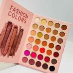 صفحه Fashion Colors پالت پرنسس آیگودکو شامل ۳۵ رنگ سایه چشم مات شاین و گلیتر
