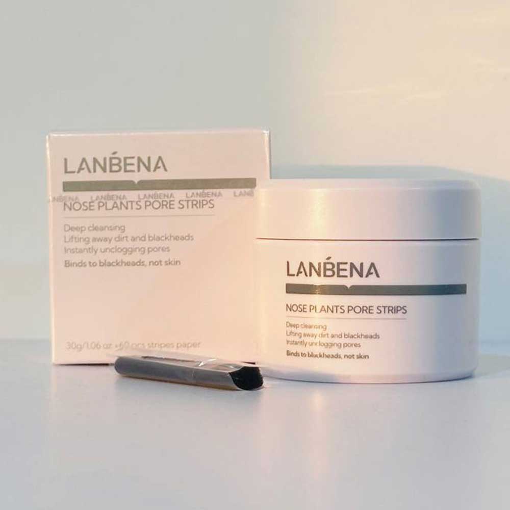 prd-67 بسته بندی چسب بینی لانبنا مدل کاسه ای ۳۰ گرمی به همراه کاغذهای مخصوص